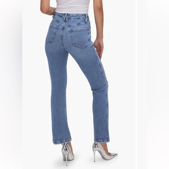 Good American Good Curve Straight Leg Jeans - Picture 2 of 4